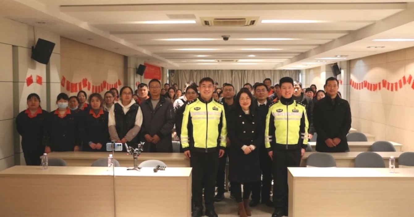 關(guān)愛生命，文明出行 | 中安科子公司明景進(jìn)行防御性駕駛和企業(yè)內(nèi)部交通安全宣講活動(dòng)